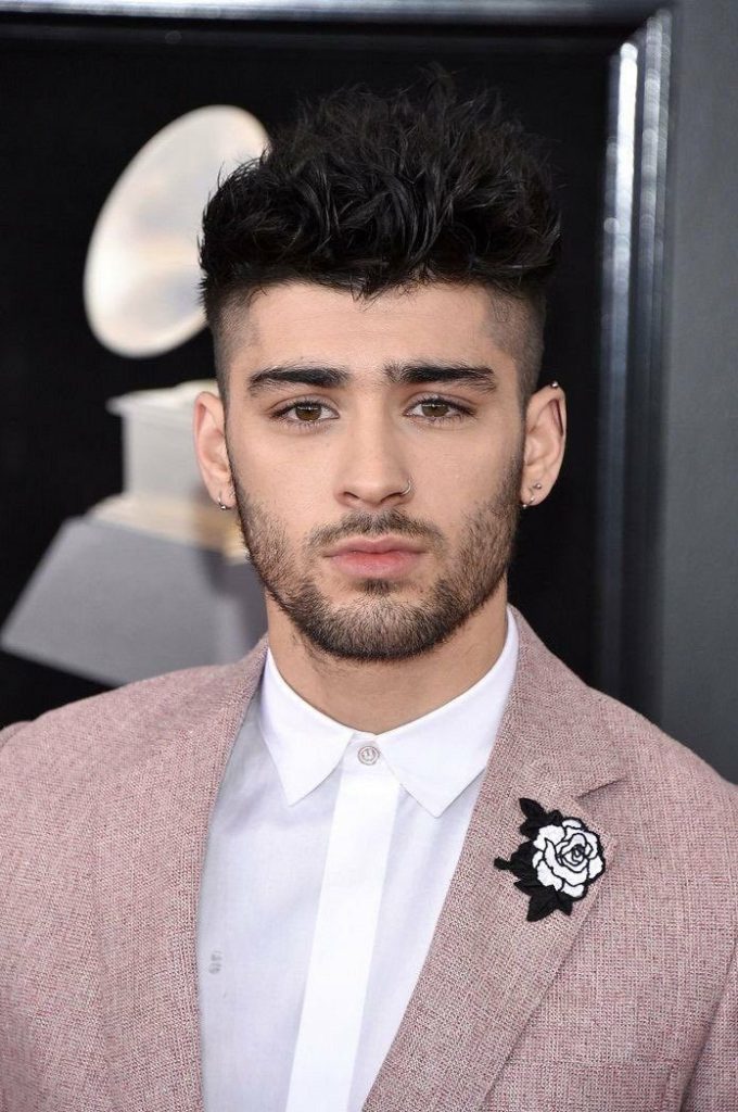 Zayn Malik low fade hairstyle