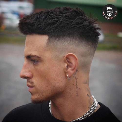 skin fade haircut: type of fade haircut