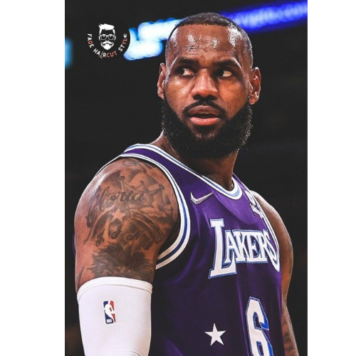 Lebron james fade hair styling
