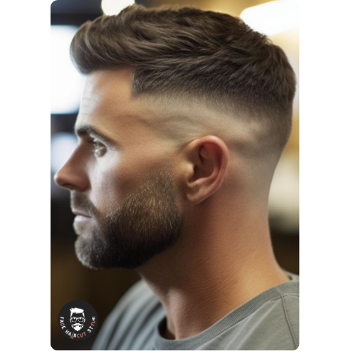 Skin fade hairstyle-Type of Mid fade hairstyle