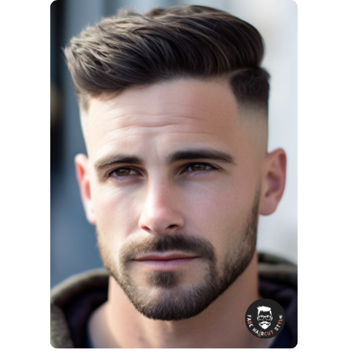 Taper mid fade hairstyle-type of mid fade