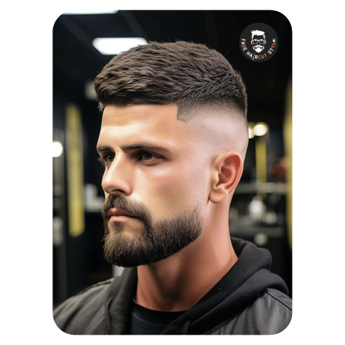 Skin fade hair of men