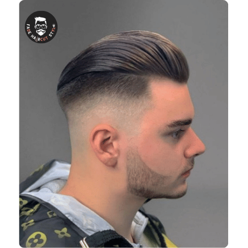 Mid undercut hairstyle