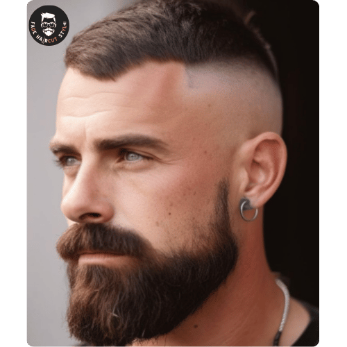 Skin fade hair style for men