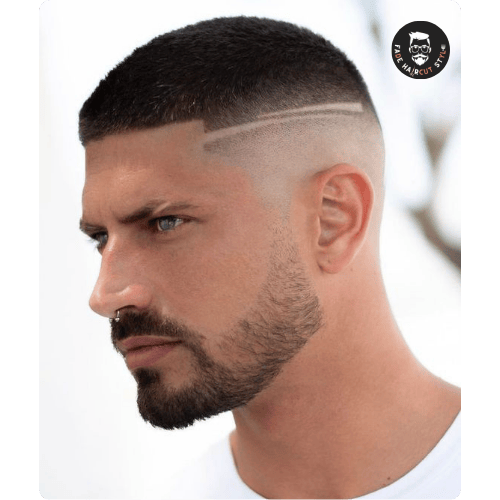 Skin fade hair style