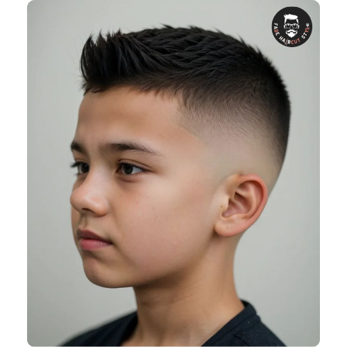 Boys skin fade haircut