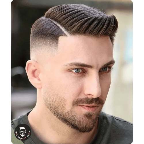 Comb over fade haircut designs