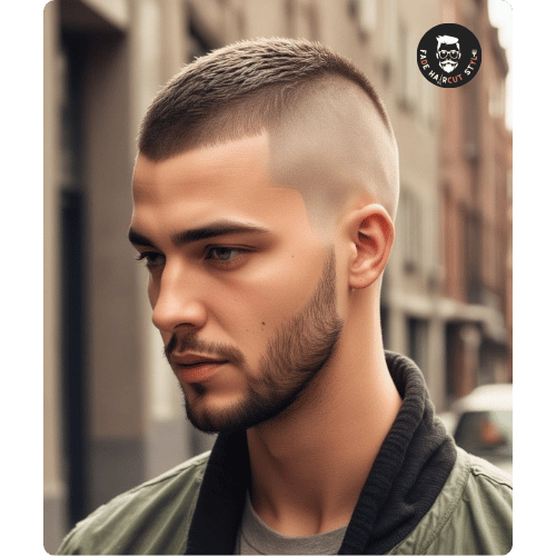 Skin fade hair style