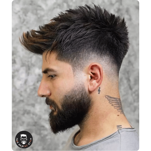 Asian fade haircut