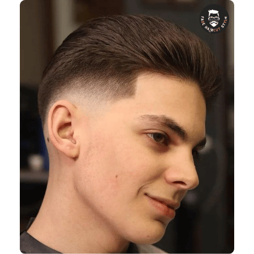 classic low taper fade haircut