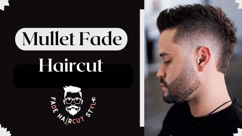 Fade haircut mullet