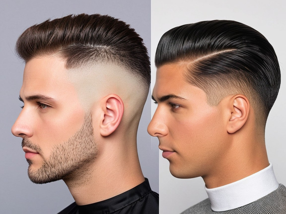 low bald fade