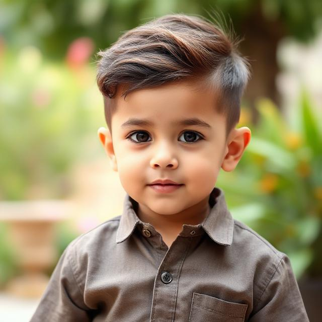 Celebrity kids with stylish fade haircuts
