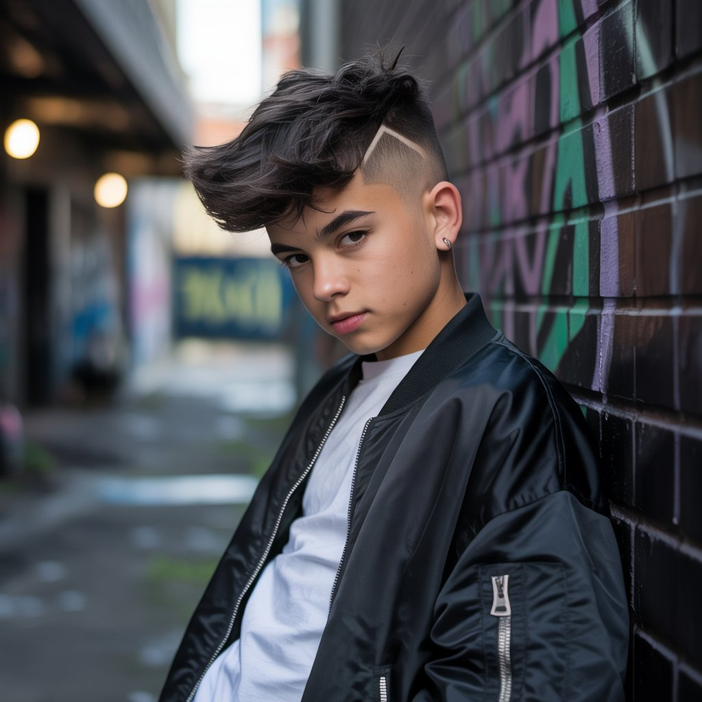 fade hair cut f0r boys