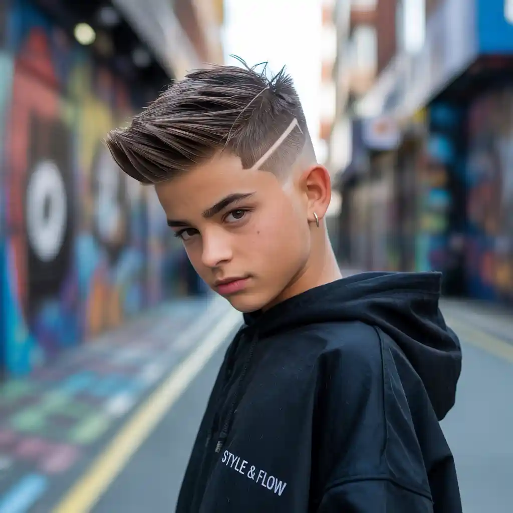 fade hair cut f0r boys