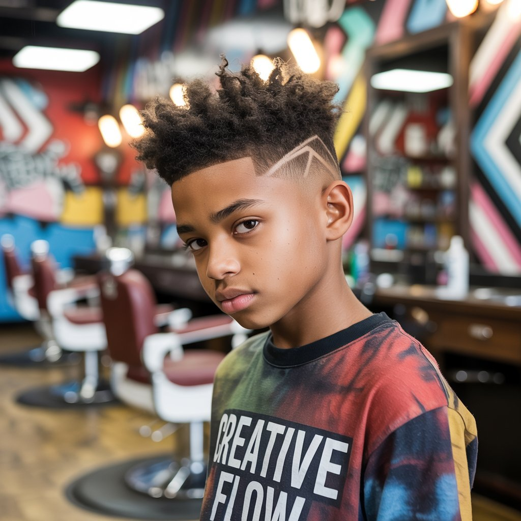 fade hair cut f0r boys