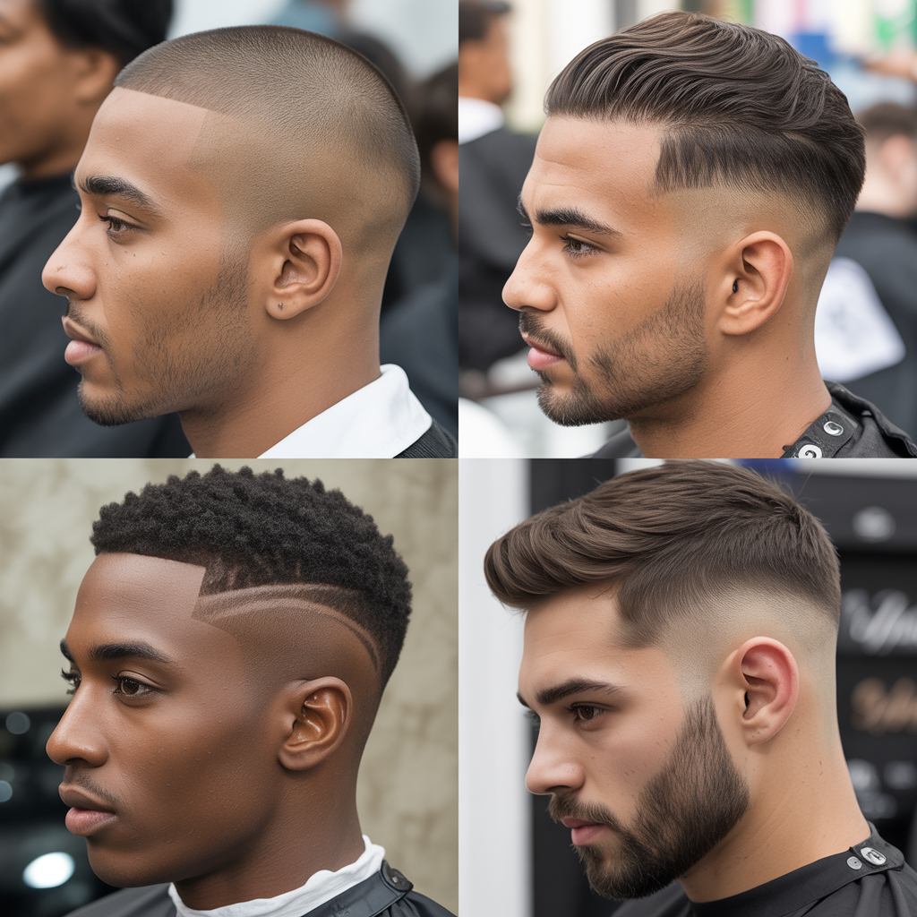 bald fade for black men